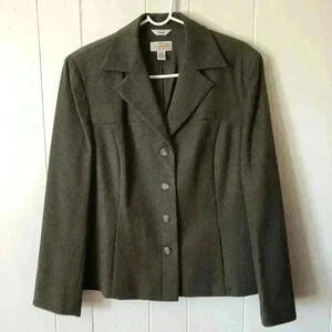 Talbots Women’s Button Down Wool Blazer Size 12